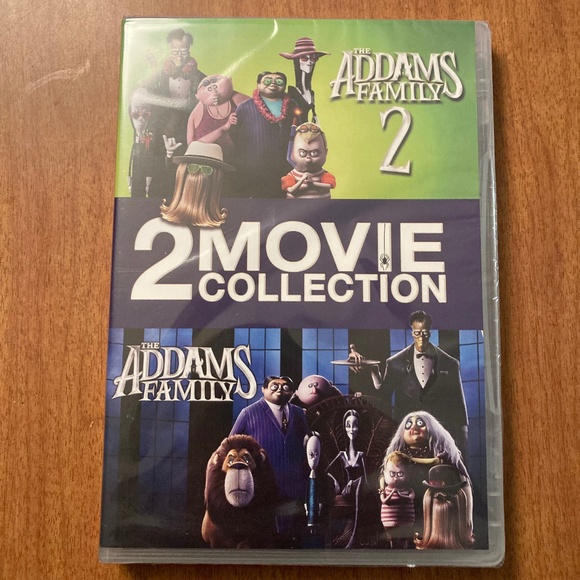 NEW The Addams Family animated dvd (2 Movie Collection) - Picture 1 of 3